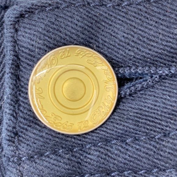 Womens Echo Red Navy Jeans Size 7 Tall Jr Straight Low Rise Stretch 4052 Denim - Picture 3 of 10